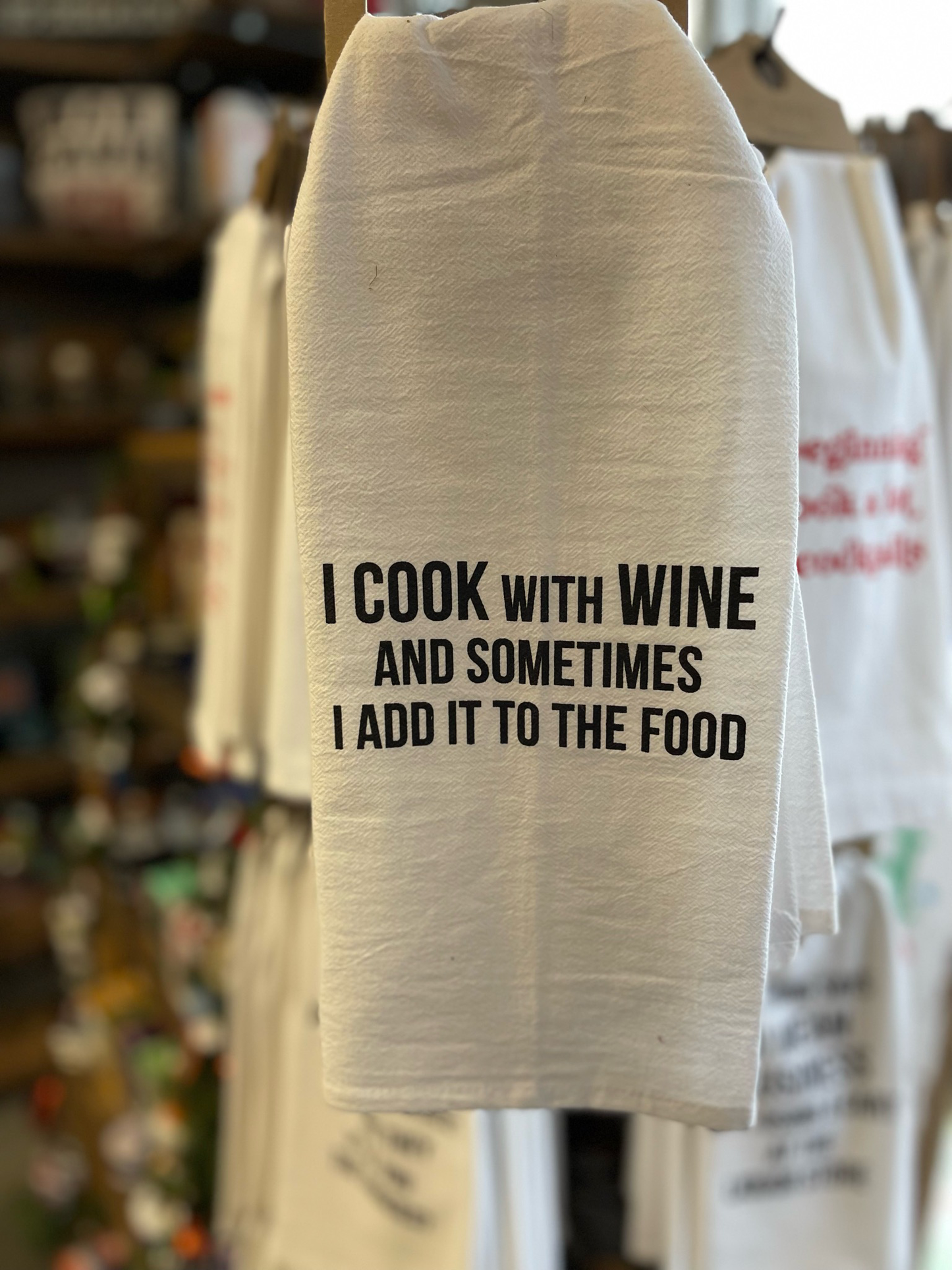 I Cook with Wine...